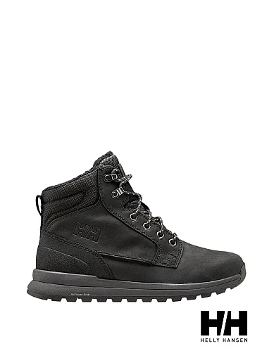 Мужские ботинки Helly Hansen Kelvin Lx из нубука черные с подкладкой из искусственного меха - фото 1 - Miraton