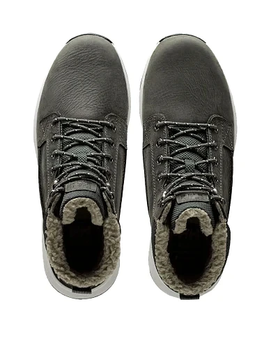 Чоловічі черевики Helly Hansen з нубуку сірі з підкладкою зі штучного хутра - фото 5 - Miraton