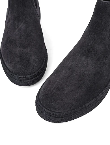 Чоловічі черевики Miguel Miratez замшеві сірі з підкладкою з байки - фото 5 - Miraton