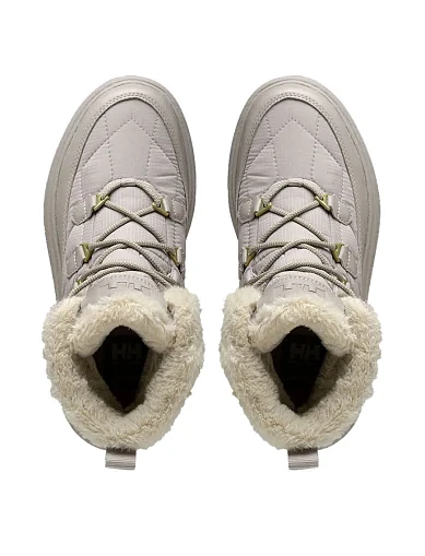 Женские ботинки Helly Hansen тканевые бежевые с подкладкой из искусственного меха - фото 5 - Miraton