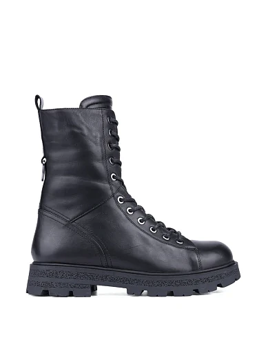 Жіночі черевики Attizzare шкіряні чорні (108968) - фото 1 - Miraton