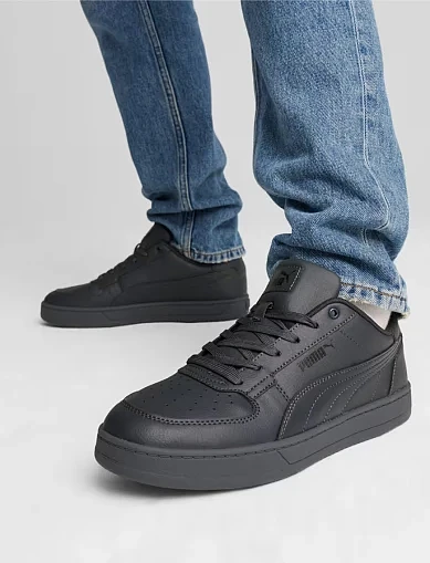 Жіночі кеди PUMA Caven 2.0 з екошкіри сірі (392290-37) - фото 1 - Miraton