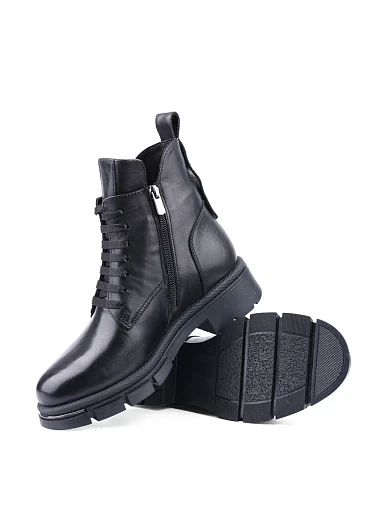 Жіночі черевики Attizzare шкіряні чорні (060 242) - фото 2 - Miraton