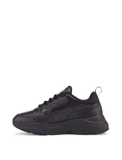 Женские кроссовки PUMA Cassia SL из экокожи черные - фото 3 - Miraton