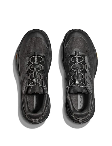 Жіночі кросівки Hoka One One Clifton 9 GTX шкіряні чорні (1133958F-BBLC) - фото 6 - Miraton