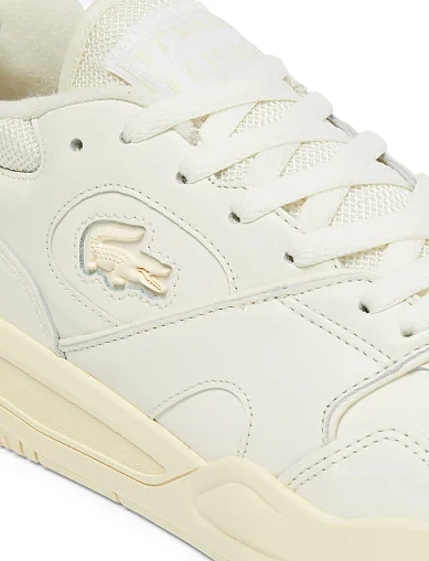 Жіночі кеди Lacoste Lineshot шкіряні білі (748SFA0116AI9) - фото 6 - Miraton