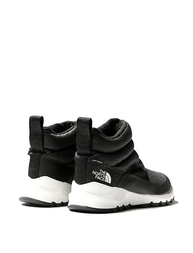 Женские ботинки The North Face из искусственной кожи черные с подкладкой из текстиля - фото 2 - Miraton