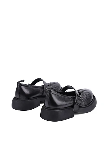 Жіночі туфлі Attizzare шкіряні чорні (2380-92) - фото 4 - Miraton