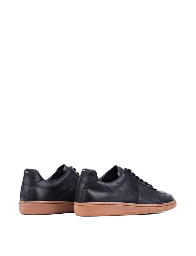 Жіночі кеди MIRATON шкіряні чорні шкіряні (2406-6) - фото 3 - Miraton