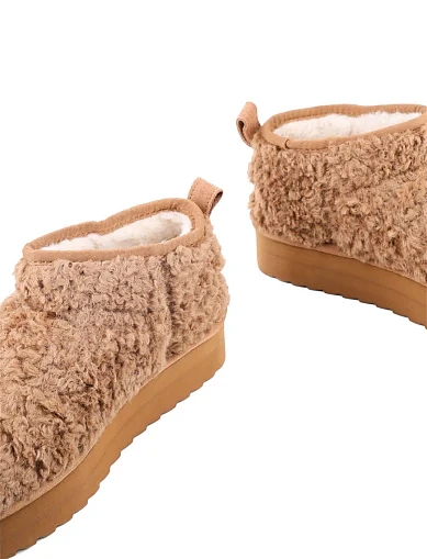 Жіночі уггі Colors of California хутряні помаранчеві з підкладкою зі штучного хутра (HC.YWPLA04) - фото 2 - Miraton