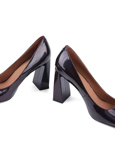 Жіночі туфлі MIRATON лакові бордові (G24209-302-1) - фото 2 - Miraton