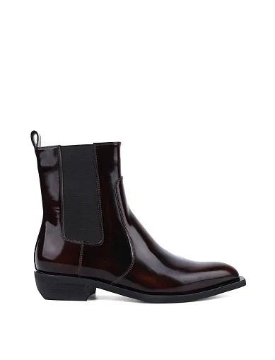 Жіночі черевики MIRATON з масляної шкіри коричневі з підкладкою з байки (M21X09-1-2) - фото 1 - Miraton