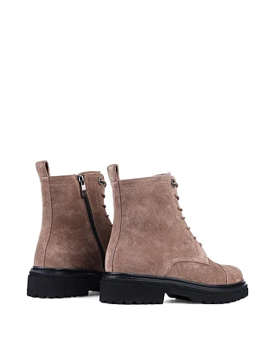 Жіночі черевики Attizzare велюрові бежеві з підкладкою з байки (NH47X-966L-C1244R) - фото 4 - Miraton