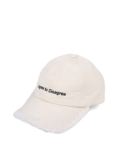 Жіноча кепка MIRATON тканинна молочна(KP-13) - фото 1 - Miraton