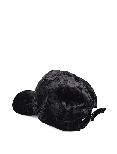 Жіноча кепка MIRATON велюрова чорна(NC-1) - фото 2 - Miraton