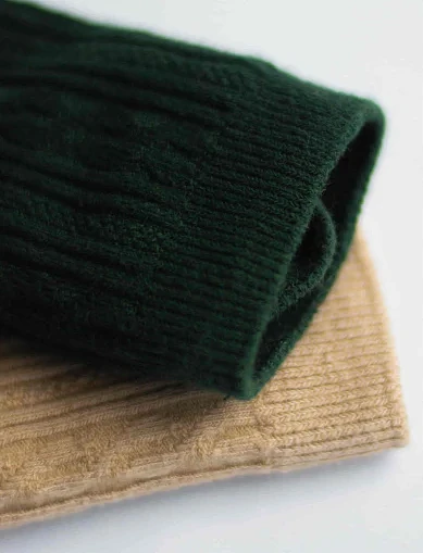 Женские высокие носки Legs коттон бежевые - фото 1 - Miraton