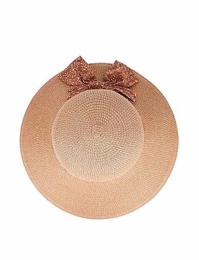 Шляпа из соломы кемел - фото 5 - Miraton