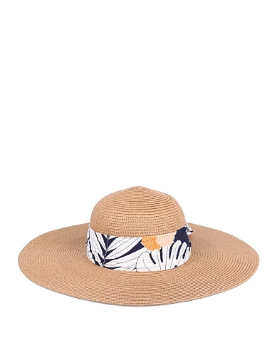 Шляпа из соломы кемел - фото 1 - Miraton