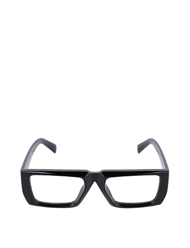 Имиджевые очки в черной оправе - фото 1 - Miraton