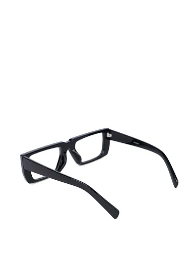Имиджевые очки в черной оправе - фото 3 - Miraton