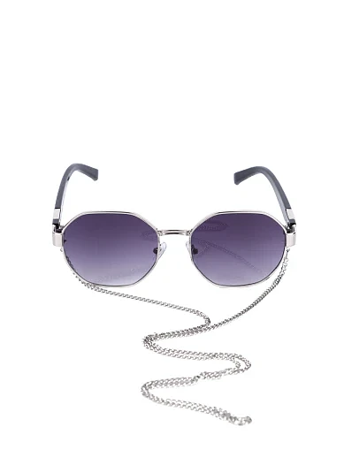 Солнцезащитные круглые очки серые - фото 1 - Miraton