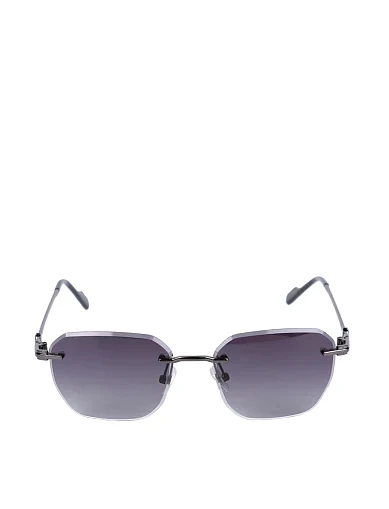 Солнцезащитные очки серые прямоугольные - фото 1 - Miraton