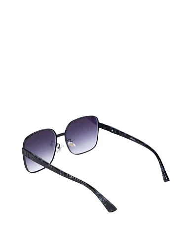 Солнцезащитные очки прямоугольные синие - фото 3 - Miraton