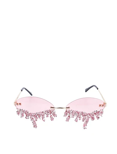 Имиджевые очки розовые - фото 1 - Miraton