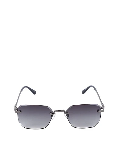 Солнцезащитные очки круглые коричневые - фото 1 - Miraton