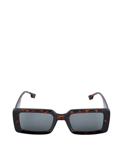 Солнцезащитные очки прямоугольные черные - фото 1 - Miraton