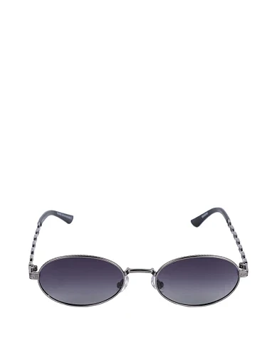 Сонцезахисні окуляри овальні чорні(31827) - фото 1 - Miraton