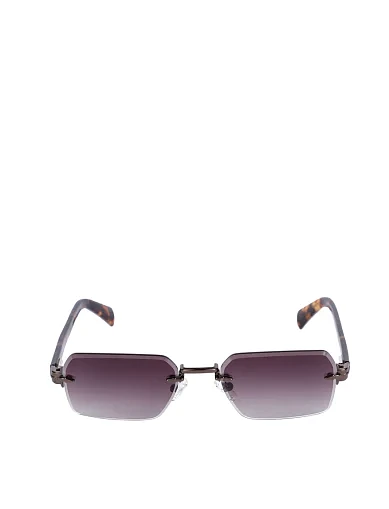 Солнцезащитные очки прямоугольные без оправы - фото 1 - Miraton