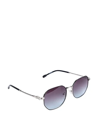 Солнцезащитные очки геометрия без оправы - фото 2 - Miraton