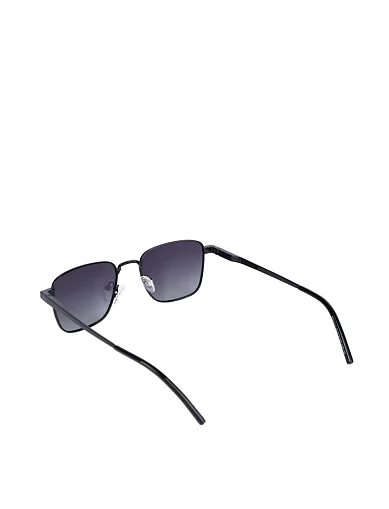 Сонцезахисні окуляри прямокутні чорні(33111) - фото 3 - Miraton