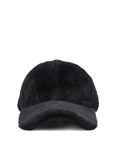 Кепка с мехом черная - фото 2 - Miraton
