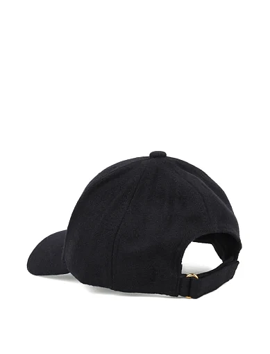 Кепка из шерсти черная - фото 3 - Miraton