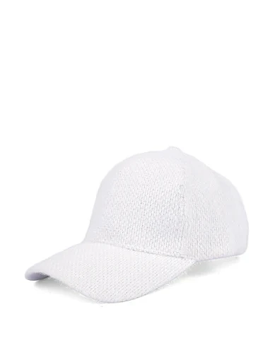 Кепка ангоровая белая - фото 1 - Miraton