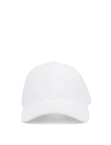 Кепка ангоровая белая - фото 2 - Miraton