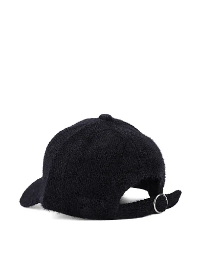 Кепка ангоровая черная - фото 3 - Miraton