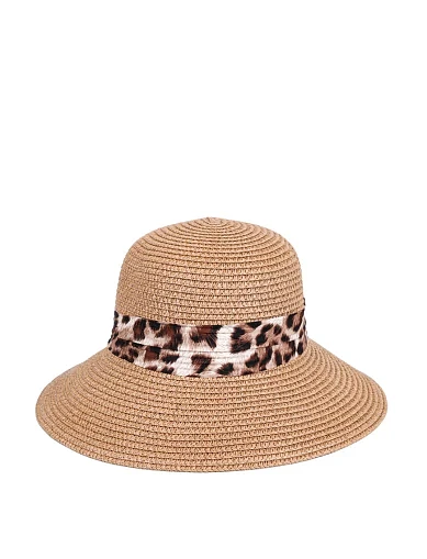 Шляпа из соломы кемел - фото 1 - Miraton