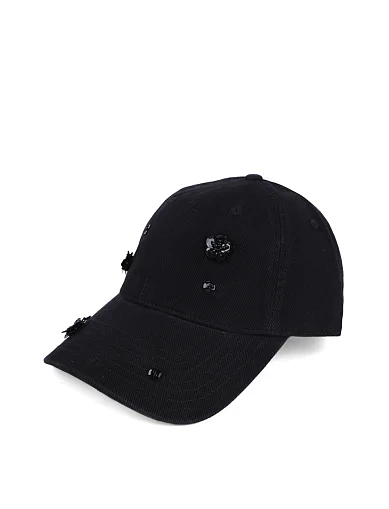 Кепка тканевая черная - фото 1 - Miraton