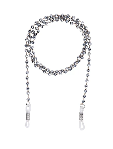 Ланцюжок для окулярів срібні намистини - фото 1 - Miraton