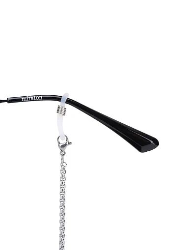 Ланцюжок для окулярів плетіння срібного кольору - фото 3 - Miraton