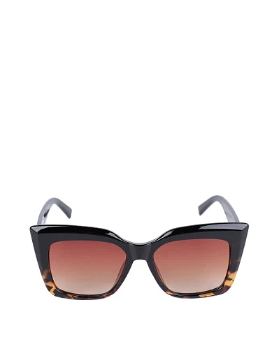 Солнцезащитные очки кошачий глаз в леопардовой оправе - фото 1 - Miraton