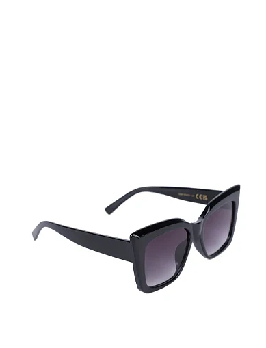 Сонцезахисні окуляри котяче око в чорній оправі(3389) - фото 2 - Miraton