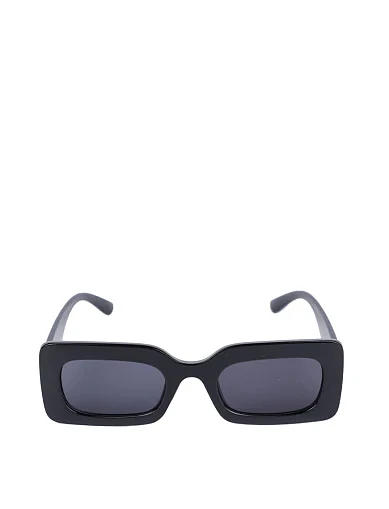 Солнцезащитные очки прямоугольные черные - фото 1 - Miraton
