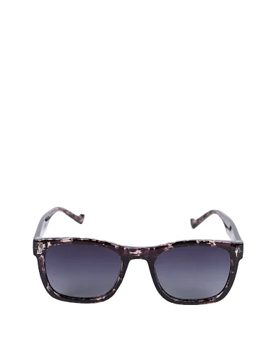 Сонцезахисні окуляри прямокутні чорні(9006) - фото 1 - Miraton