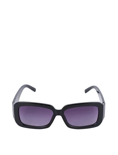 Солнцезащитные очки прямоугольные черные - фото 1 - Miraton