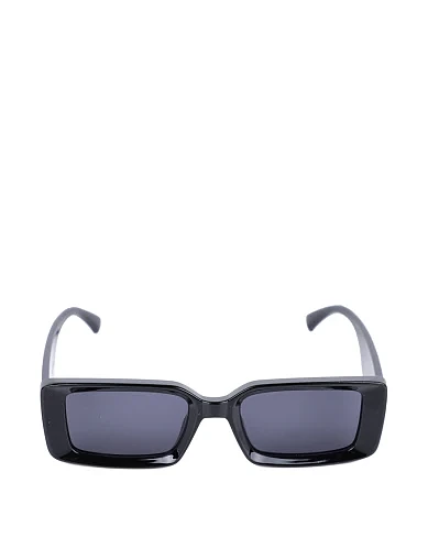 Сонцезахисні окуляри прямокутні чорні(3493) - фото 1 - Miraton
