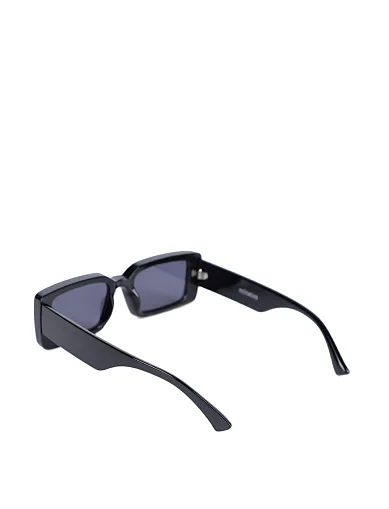 Сонцезахисні окуляри прямокутні чорні(3493) - фото 3 - Miraton